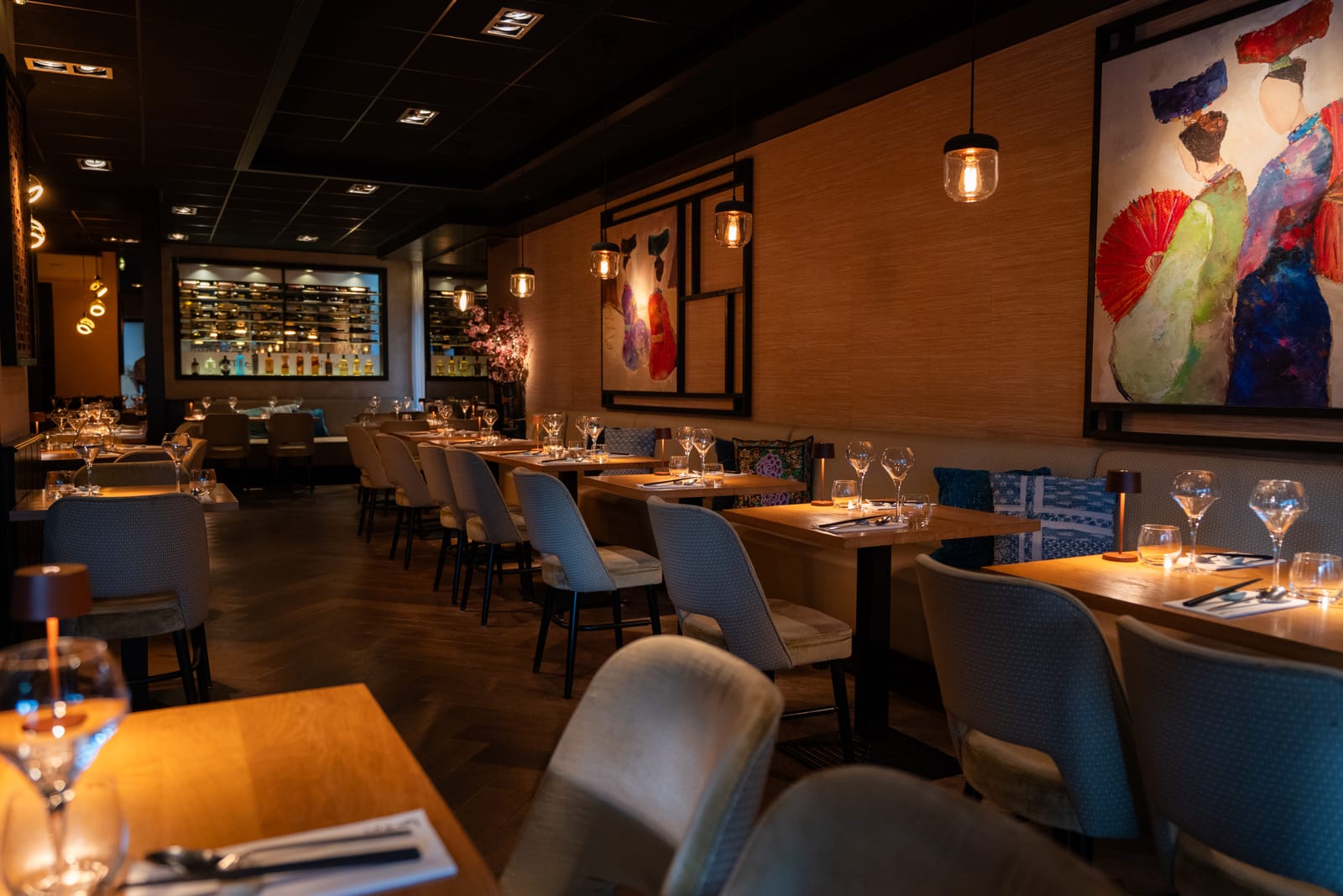 Beeld uit de case voor Restaurant Lan Tin