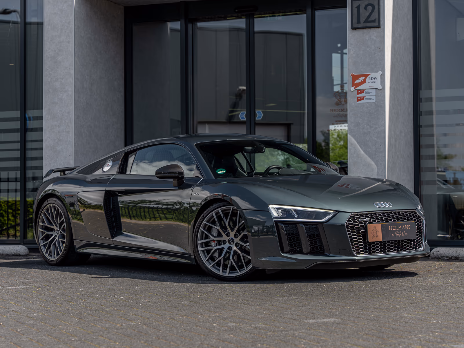Audi R8 van Hermans Collectables voor de showroom